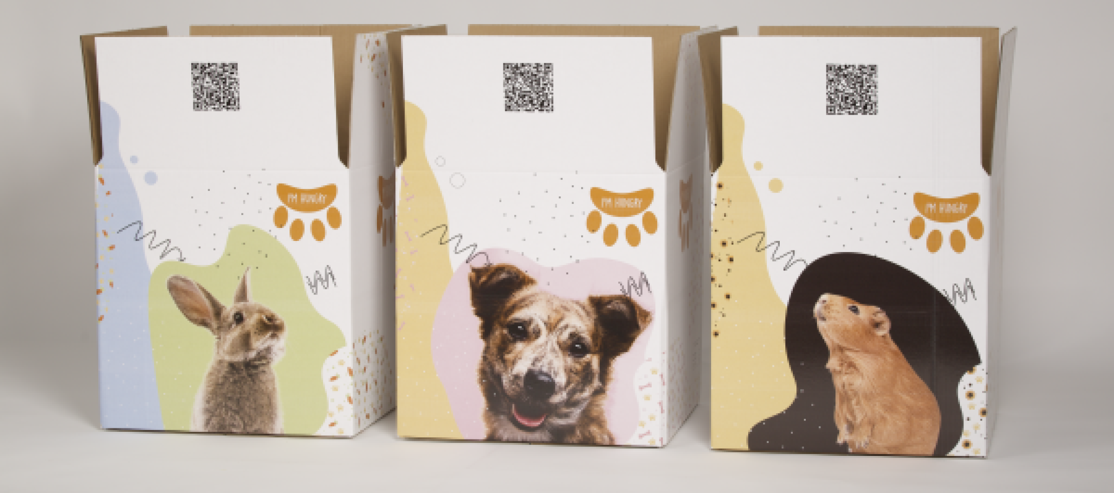 pet food boxes personalised