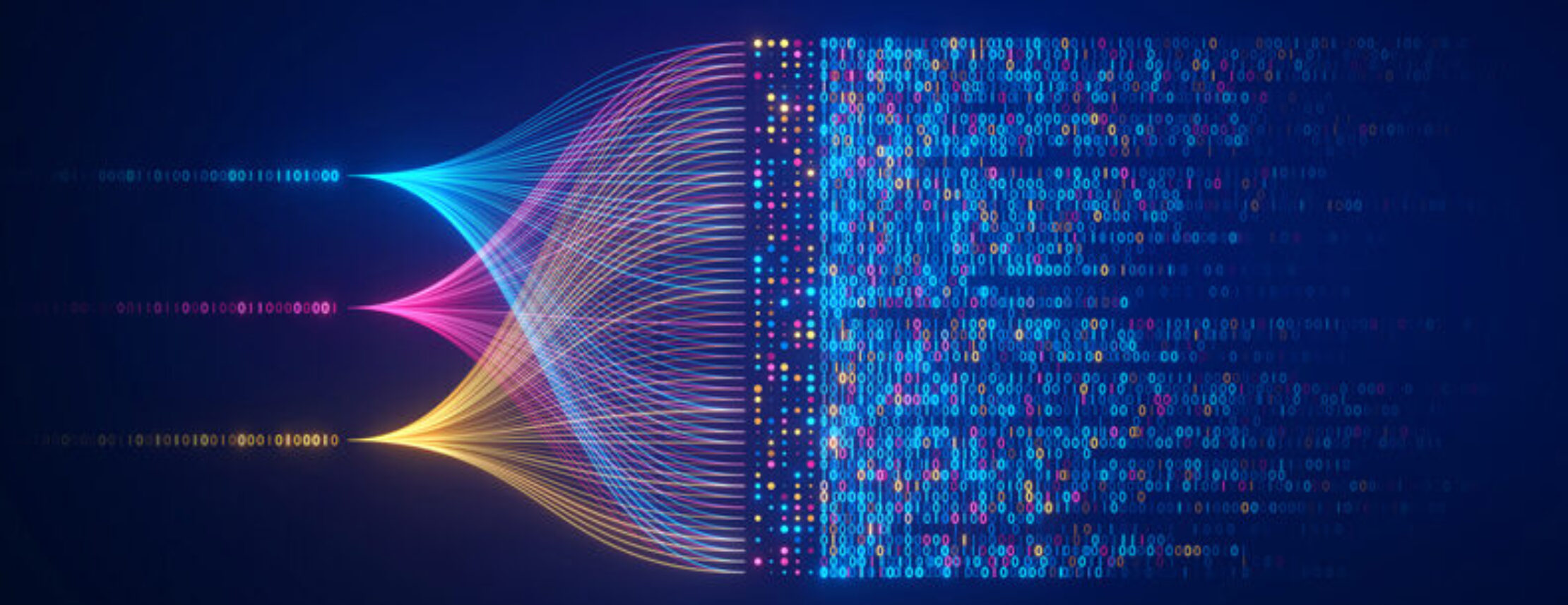 Abstract conception of big data technology